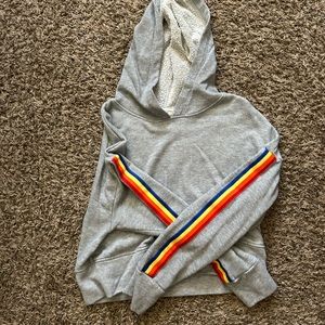 Truly Madly Deeply Cropped Hoodie